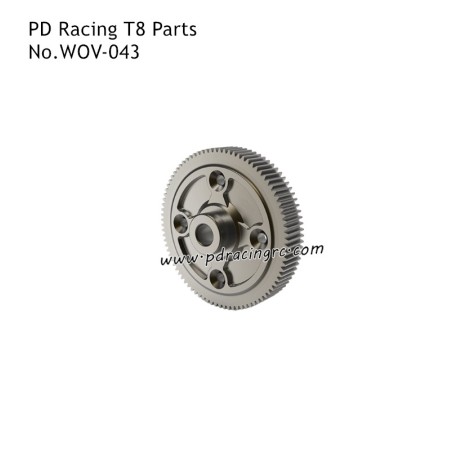 PD Racing T8 RC Car Parts 46T Spur Gear WOV-043