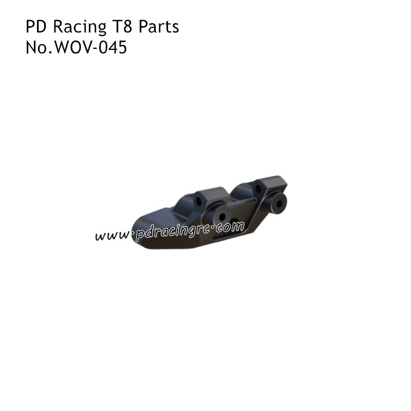 PD Racing T8 RC Car Parts Rear Bumper Bracket Base WOV-045