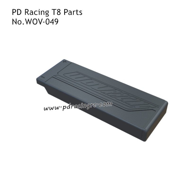 PD Racing T8 RC Car Parts Battery Cover WOV-049
