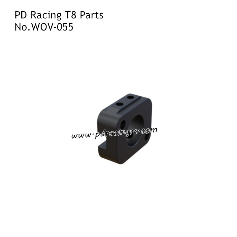 PD Racing T8 TYRANTS RC Car Parts Motor Mount WOV-055