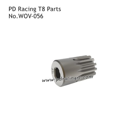 PD Racing T8 TYRANTS RC Car Parts 16T Motor Pinion Gear WOV-056
