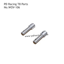 PD Racing T8 TYRANTS RC Car Parts Center Differential Gear Shaft WOV-106