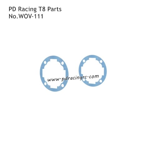 PD Racing T8 TYRANTS RC Car Parts Asbestos-free Gasket WOV-111