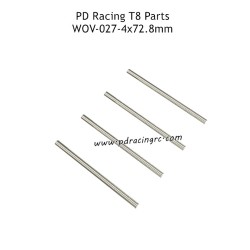 PD Racing T8 Parts 4x72.8mm Pin WOV-027