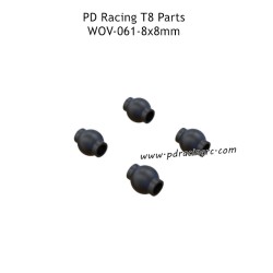 PD Racing T8 Parts 8x8mm Ball Pin WOV-061