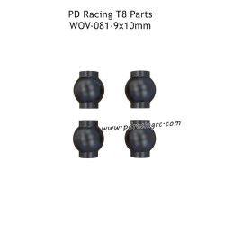 PD Racing T8 Parts 9x10mm Ball Pin WOV-081