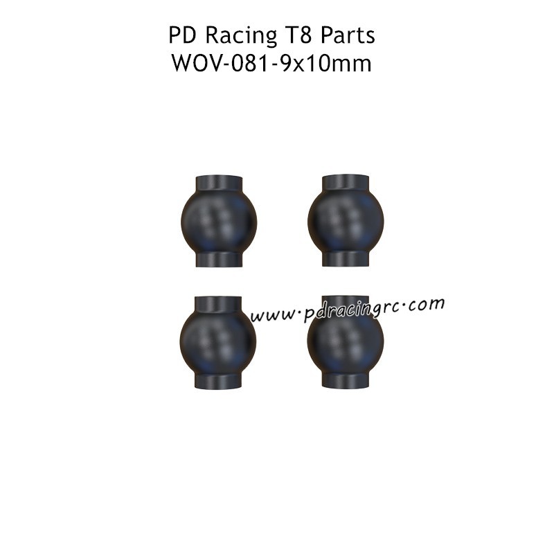 PD Racing T8 Parts 9x10mm Ball Pin WOV-081