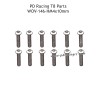PD Racing T8 Parts HM4x10mm Hex Socket Head Cap Screw WOV-146