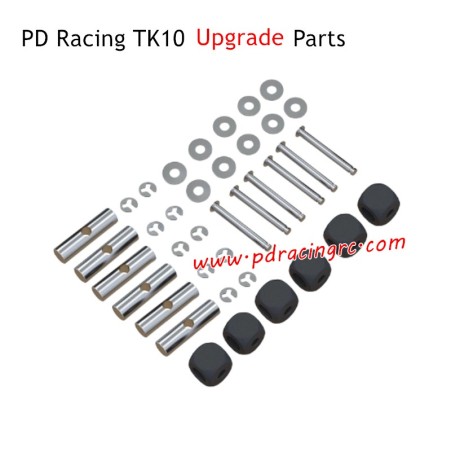 PD Racing TK10 Upgrade Parts Metal Sliding Shaft Components