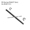 PD Racing PD403T RC Motorcycle Parts 56T Wheel Pin with E-Clip BS401-013