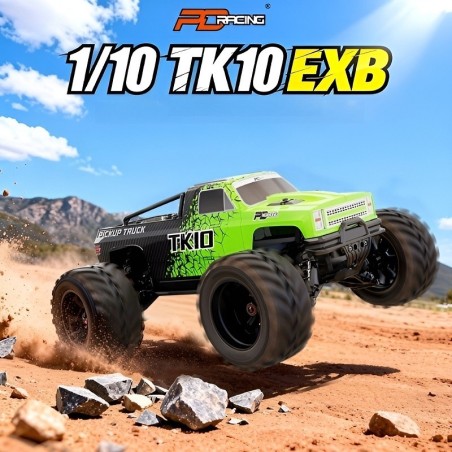 PD RACING 1/10 TK10 V3 EXB High Speed Monster RC Car RTR Hot Sales Green