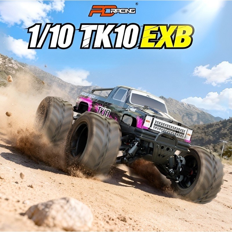 PD RACING 1/10 TK10 V3 EXB High Speed Monster RC Car RTR Hot Sales Red