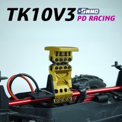 PD Racing TK10 V3 Upgrade Parts Body Support Assembly Yellow