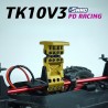 PD Racing TK10 V3 Upgrade Parts Body Support Assembly Yellow