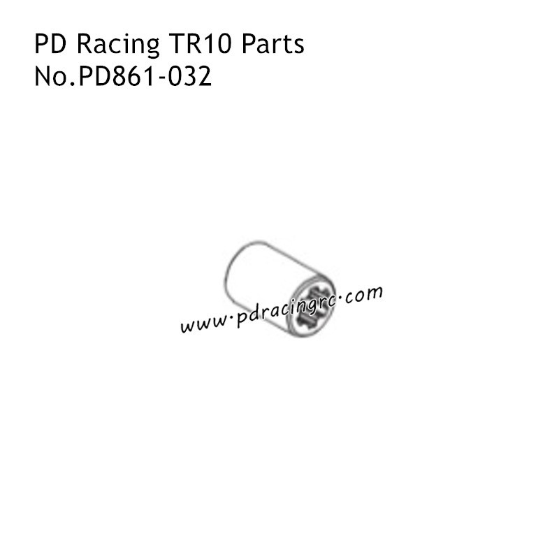 PD Racing TR10 Spare Parts Centre Diff Shaft Sleeve PD861-032-R