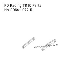 PD Racing TR10 Spare Parts Front Rear Swing Arm Fixing Plate PD861-022-R