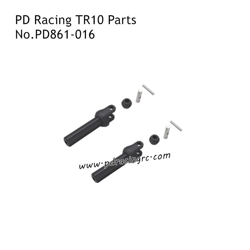 PD Racing TR10 Spare Parts Slider Shaft Male Assembly PD861-016