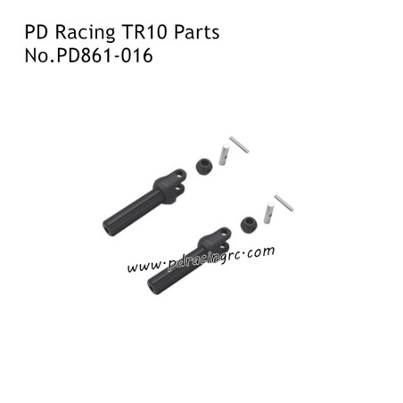 PD Racing TR10 Spare Parts Slider Shaft Male Assembly PD861-016