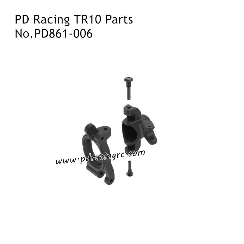 PD Racing TR10 Spare Parts Front Right C Hub Unit PD861-006