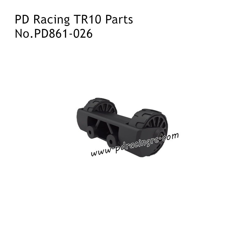 Wheelie Bar Wheel Unit PD861-026 Parts for PD Racing TR10-4S Monster RC Car