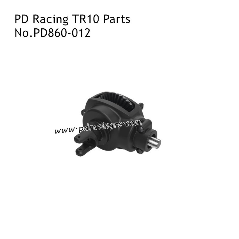 PD Racing TR10 Spare Parts Differential Gearbox PD860-012