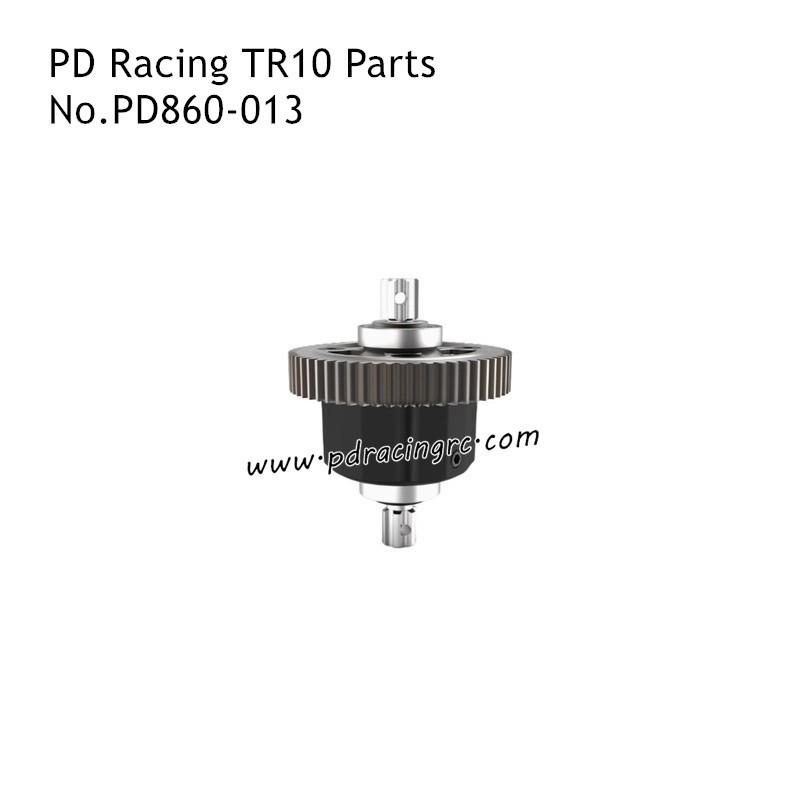 PD Racing TR10 Spare Parts Center Differential Gearbox PD860-013
