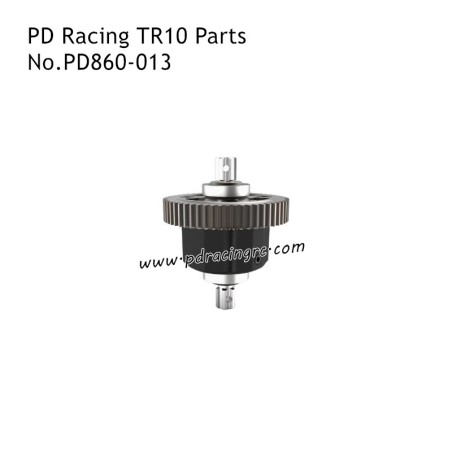 PD Racing TR10 Spare Parts Center Differential Gearbox PD860-013
