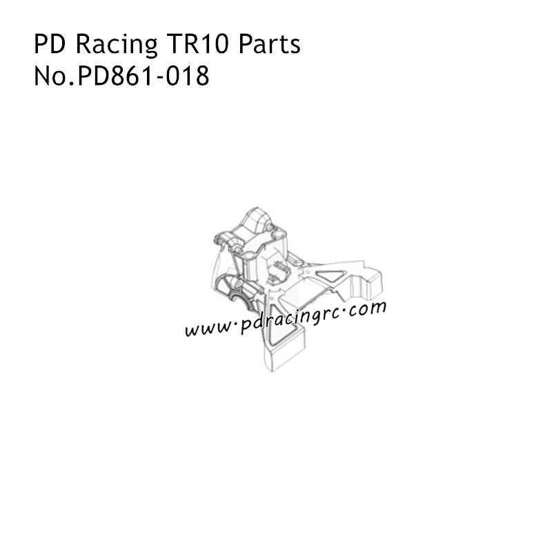PD Racing TR10 Spare Parts Front Tower PD861-018