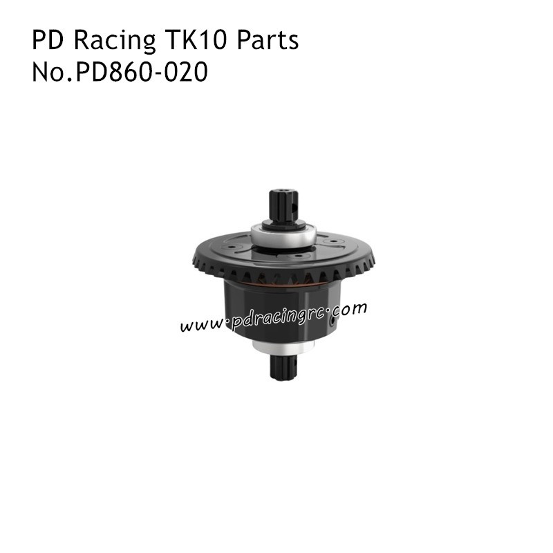 PD Racing TK10 RC Car Parts Front Rear Differential Gearbox PD860-020