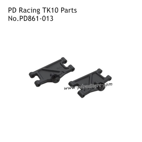 PD Racing TK10 RC Car Parts Rear Lower Swing Arm PD861-013
