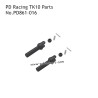 PD Racing 1/10 TK10 RC Car Repair Parts Slider Shaft Seat Assemblies PD861-016