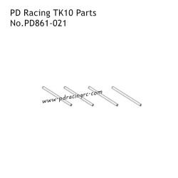 PD Racing 1/10 TK10 RC Car Repair Parts 4x73mm Swing Arm Pins PD861-021