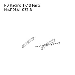 PD Racing 1/10 TK10 RC Car Repair Parts Front Rear Swing Arm Mounting Plate PD861-022-R