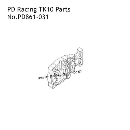 PD Racing 1/10 TK10 RC Car Repair Parts Motor Mount PD861-031