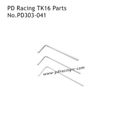 1.5 2.0 2.5MM Hex Wrench PD303-043 Accessories for PD Racing TK16 Electric RC Truck
