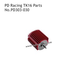 Motor and Heatsink PD303-030 Accessories for PD Racing TK16 Electric RC Truck
