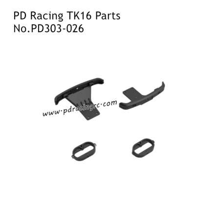 Bumper Loop and Bumper PD303-026 Accessories for PD Racing TK16 Electric RC Truck