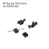 Body Mount Set and Wire Clamp PD303-025 Accessories for PD Racing TK16 Electric RC Truck