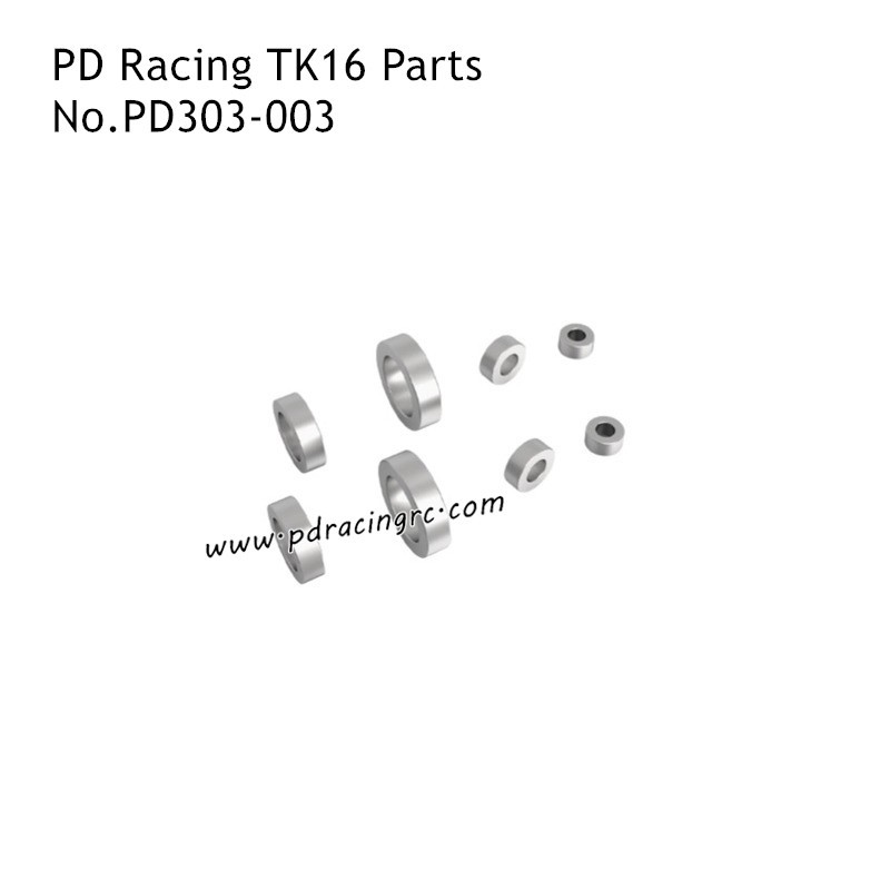 PD Racing TK16 1/16 RC Car Parts Bearings PD303-003