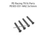 PD Racing TK16 RC Truck Parts HM2.5x16mm B Head Hex Screw PD303-031
