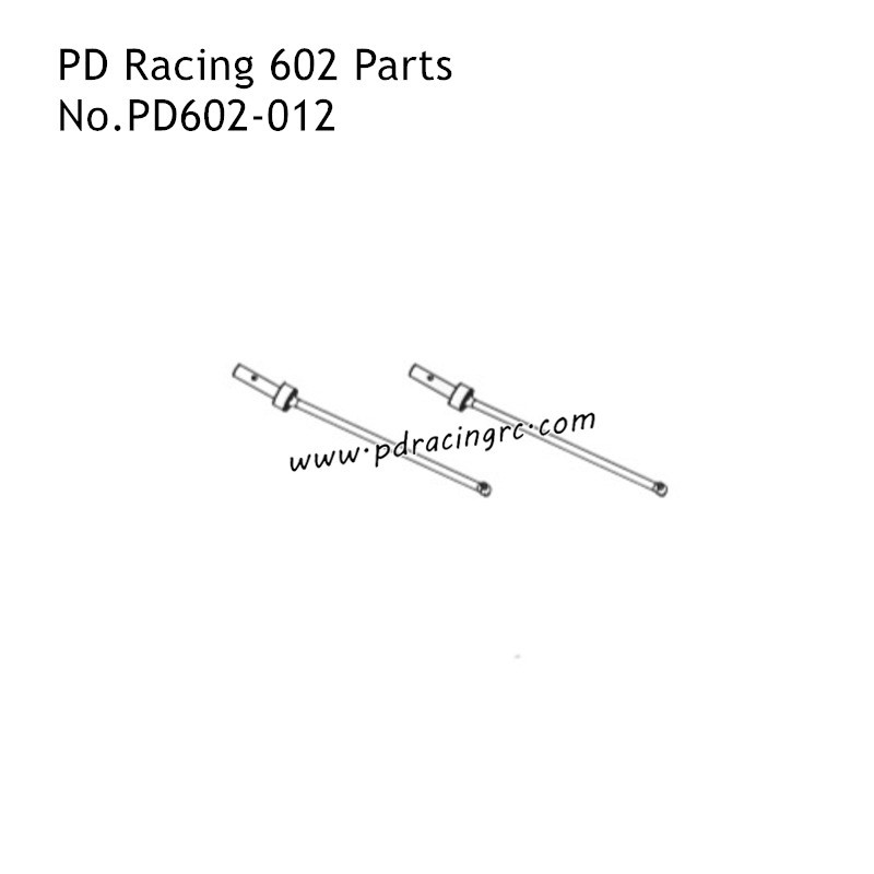PD Racing PD602 RC Car Parts Transverse Drive Shafts PD602-012