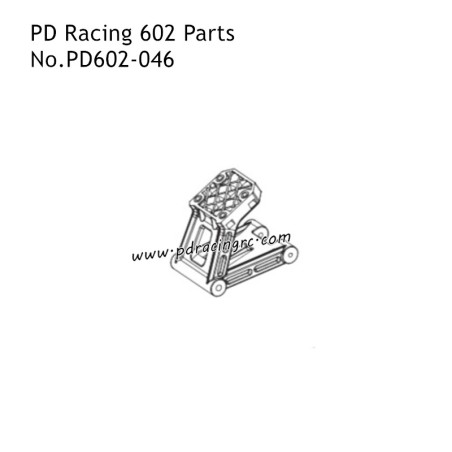 PD Racing PD602 1/6 RC Car Parts Wheelie Bar Mount PD602-046