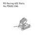 PD Racing PD602 1/6 RC Car Parts Wheelie Bar Mount PD602-046