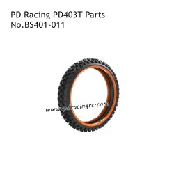 PD Racing PD403T RC Motorcycle Parts Front Off-Road Tire Skin BS401-011