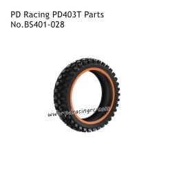 PD Racing PD403T RC Motorcycle Parts Rear Off-Road Tire Skin BS401-028