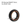 PD Racing PD403T RC Motorcycle Parts Rear Off-Road Tire Skin BS401-028