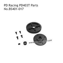 PD Racing PD403T RC Motorcycle Parts 56T Gear Kit BS401-017