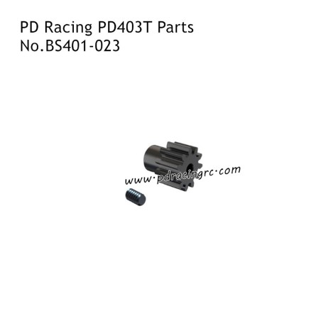 PD Racing PD403T 2.4G 2WD Brushless RC Motorbike Parts 11T Motor Gear BS401-023