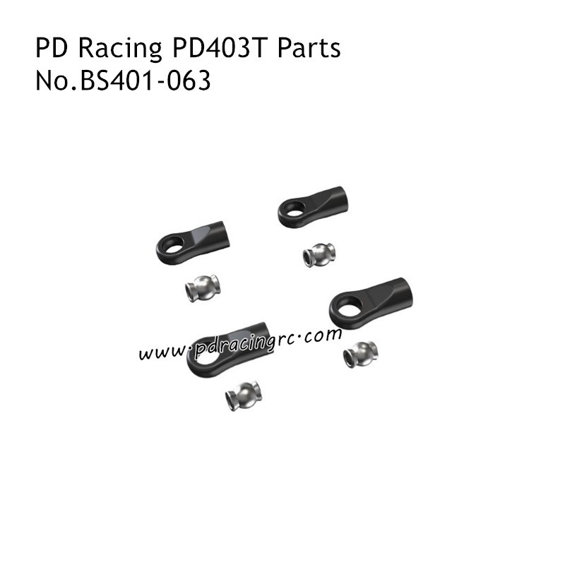 PD Racing PD403T RC Motorbike Parts Shock Absorber Components BS401-063