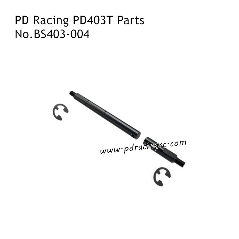 PD Racing PD403T RC Motorbike Parts Rear Shaft BS403-004 PD Racing PD403T RC Motorbike Parts Rear Shaft BS403-004